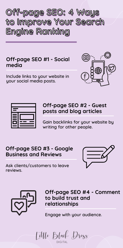 4 ways to improve your off-page SEO